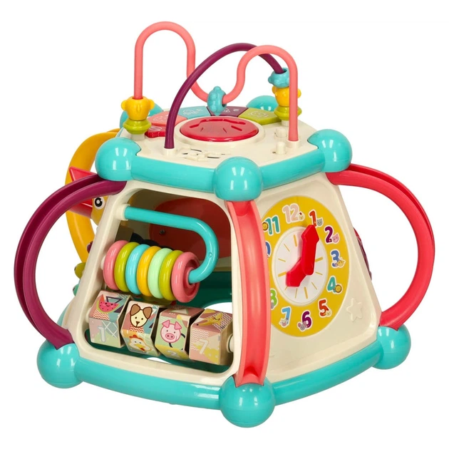 Kostka edukacyjna Bibi-inn nakarm ptaszka 7 w 1 KX3599 (5903039753112) - obraz 5