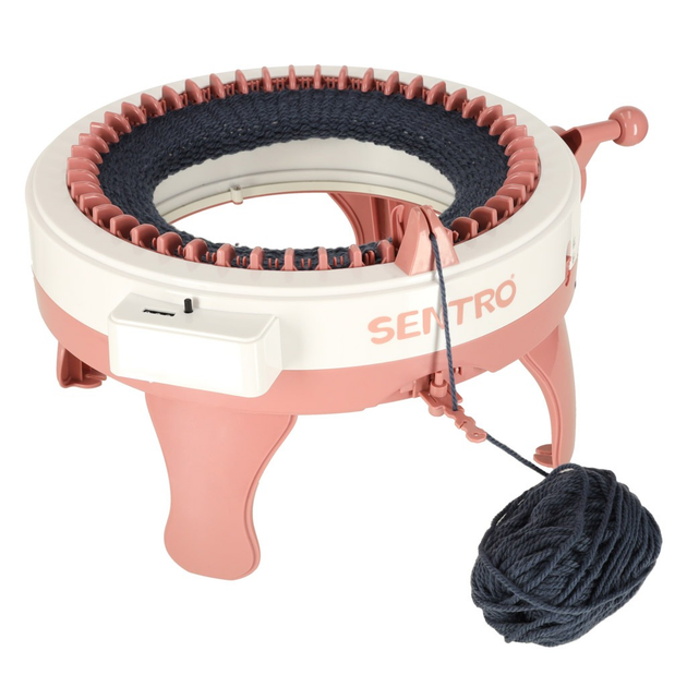 Zestaw kreatywny KIK Maszyna do szycia krosno dziewiarskie 48-igłowa okrągła KX3539 (5903039753655) - obraz 5