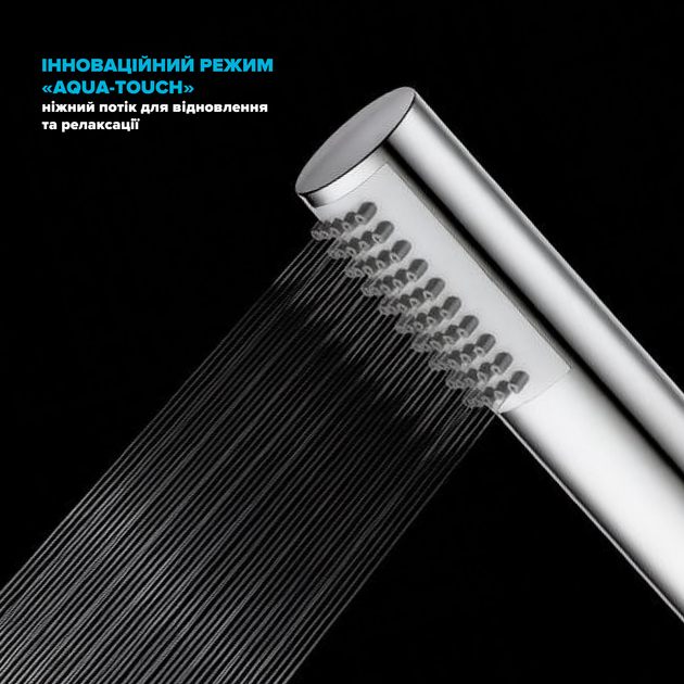Водосберегающая душевая лейка DROP SPA1F-STICK/RND - Экономия 42% - изображение 4