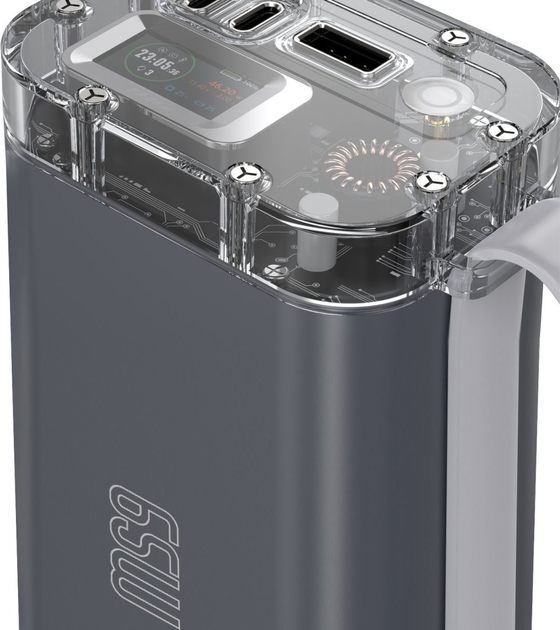 УМБ 4smarts Lucid Air 26800 mAh 65W Gray (4252011905591) - зображення 2