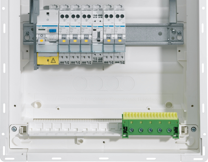 Rozdzielnica Hager Volta 5 rzędów, 12 modułów, IP30 (VU601PLH) - obraz 2