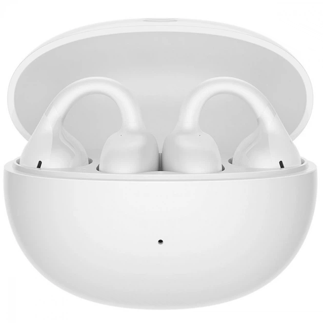 Беспроводные наушники Baseus Bass BC1 Open-Ear TWS white - Фото 1 Беспроводные наушники Baseus Bass BC1 Open-Ear TWS white - изображение 1