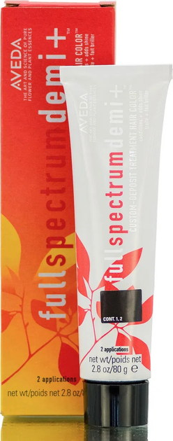 Farba do włosów Aveda Full Spectrum Demi+ 4N Natural Light Brown 80 g (018084977736) - obraz 1