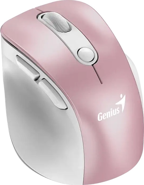 Mysz Genius Ergo 9000S Pro Wireless/Bluetooth Pink (31030039403) - obraz 3