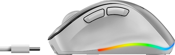 Mysz Genius Ergo 9000S Pro Wireless/Bluetooth Silver (31030039402) - obraz 5