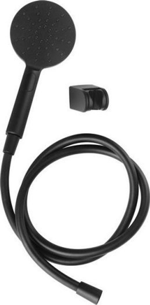 Zestaw prysznicowy Disflex Black ENS250B - obraz 1