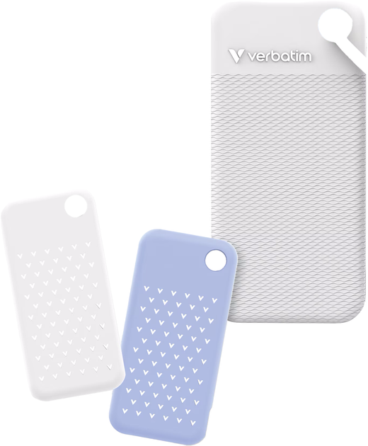 SSD диск Verbatim Pocket SSD 1ТВ USB 3.2 Gen 2 Type-C White (23942323204) - зображення 4