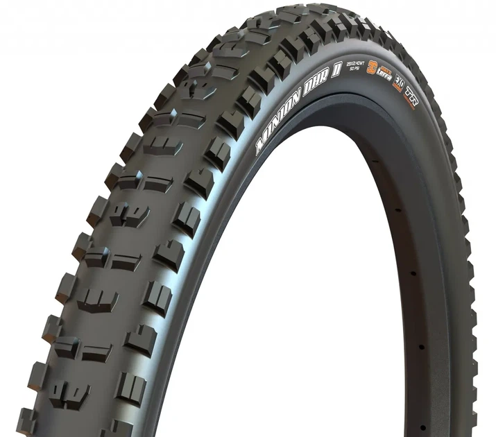 Велосипедная покрышка 29x2.40 бескамерная защита от проколов Maxxis Minion DHR II складная ETB00447500 - Фото 1 Велосипедная покрышка 29x2.40 бескамерная защита от проколов Maxxis Minion DHR II складная ETB00447500 - изображение 1