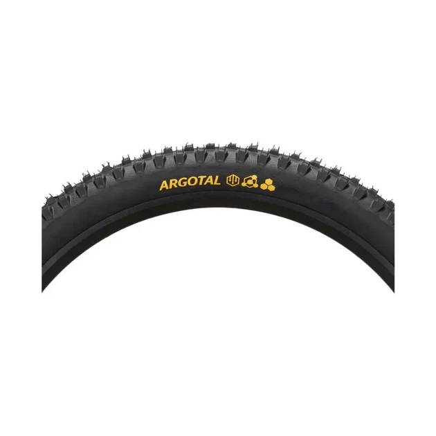 Велосипедная покрышка 29 дюймов бескамерная складная Continental Argotal Downhill SuperSoft черная 2.40 (101953) - изображение 5