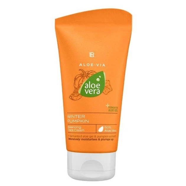 LR Aloe Vera Winter Pumpkin Лимитированный балансирующий крем для лица 75мл - Фото 1 LR Aloe Vera Winter Pumpkin Лимитированный балансирующий крем для лица 75мл - изображение 1