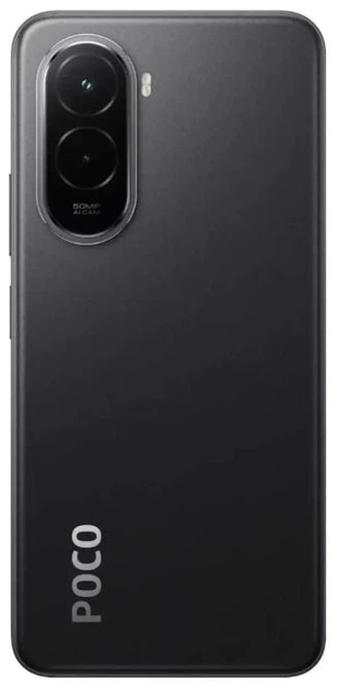 Смартфон Poco M7 8/256Gb Black NFC (Global) (без зарядного пристрою) - Фото 2 Смартфон Poco M7 8/256Gb Black NFC (Global) (без зарядного пристрою) - зображення 2