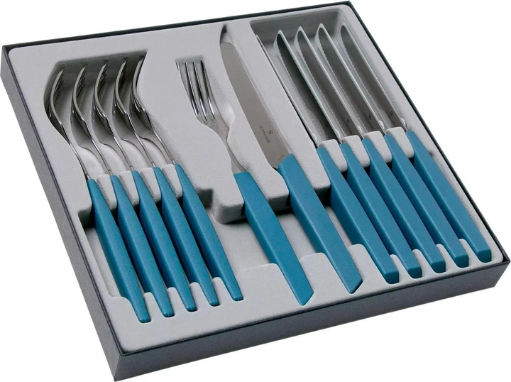 Набор столовый Victorinox Swiss Modern Table Set 6.9096.11W2.12 - Фото 2 Набор столовый Victorinox Swiss Modern Table Set 6.9096.11W2.12 - изображение 2