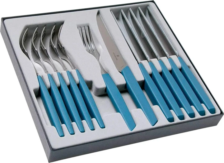 Набор столовый Victorinox Swiss Modern Table Set 6.9096.12W2.12 - Фото 2 Набор столовый Victorinox Swiss Modern Table Set 6.9096.12W2.12 - изображение 2