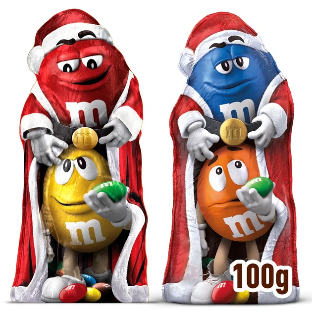 Шоколадный Санта M&M's Красный 100 г - изображение 2