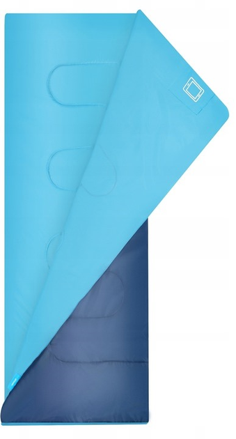 Спальний мішок Spokey COZY весняно-літній мумія (5905339448859) - зображення 1