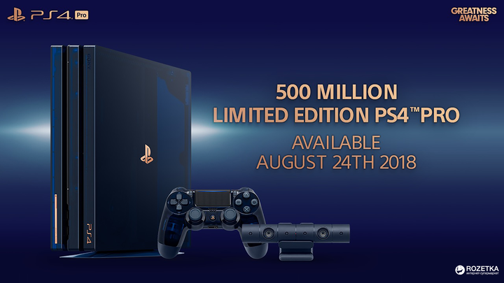 PlayStation 4 Pro 2TB (CUH-7108B) 500 Million Limited