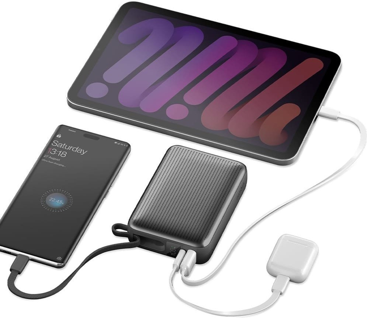 УМБ Energea Integra Ultra 45 20000 mAh 45W Gray (8885020103175) - зображення 4