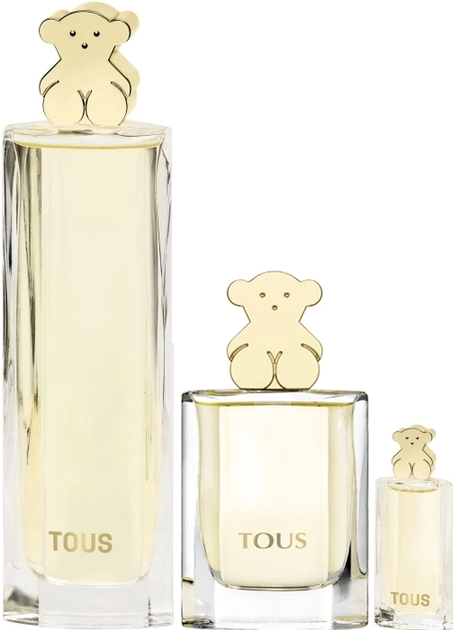 Набір для жінок Tous Tous Парфумована вода 90 мл + Парфумована вода 30 мл + Мініатюра Парфумована вода 4.5 мл (8436603334396) - зображення 2