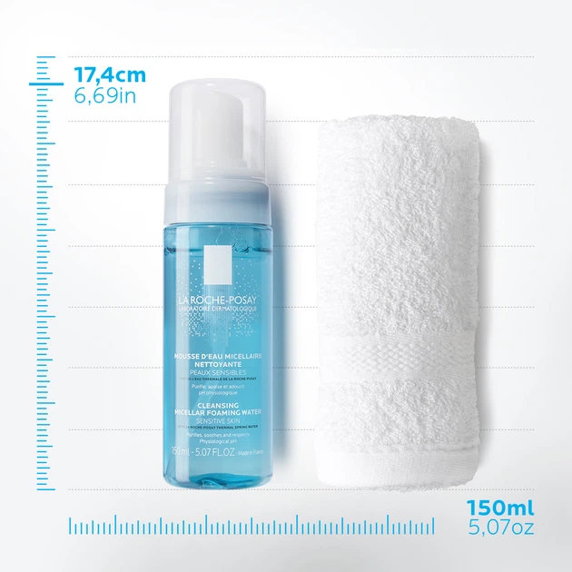 Pianka micelarna La Roche-Posay Micelar Foaming Water 150 ml (3337872413148) - obraz 2