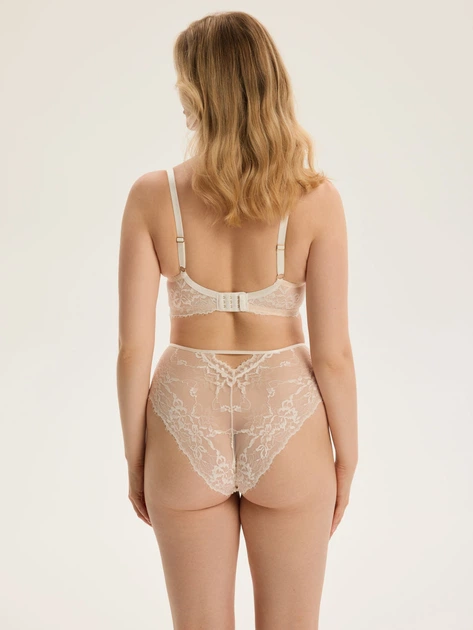 Бюстгальтер з кісточками мереживний Esotiq Cloe 43533-01X 75E Білий (5903972712528) - зображення 4