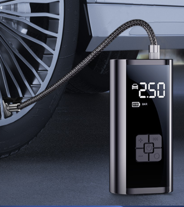 Аккумуляторный компрессор Tire Air Compressor для шин, портативная модель - изображение 2