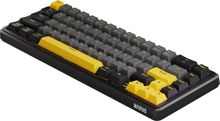 Klawiatura przewodowa Marvo KG964 Magma M40 USB Black (6932391938454) - obraz 6