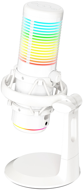 Mikrofon Marvo Blast 60 RGB USB Type-C White (MIC-07 WH) - obraz 2