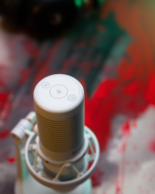 Mikrofon Marvo Blast 60 RGB USB Type-C White (MIC-07 WH) - obraz 15