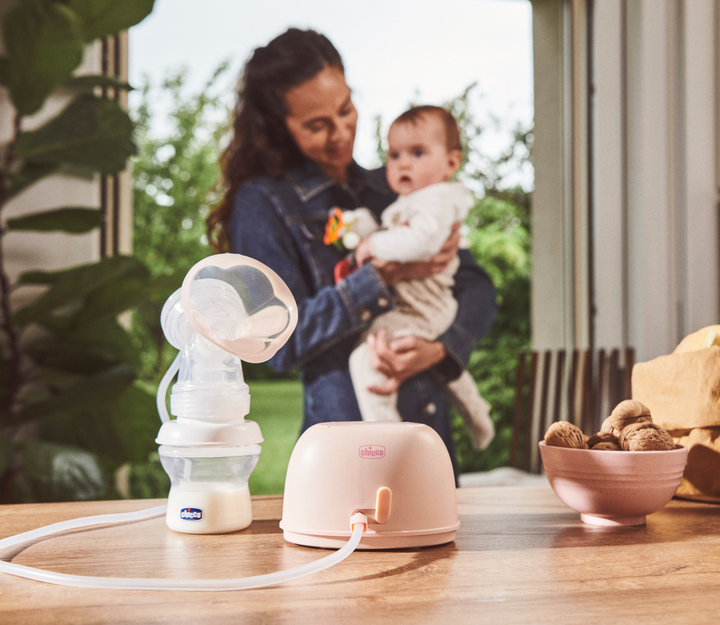 Молоковідсмоктувач електричний Chicco Stimolatte рожевий (8058664175901) - зображення 6