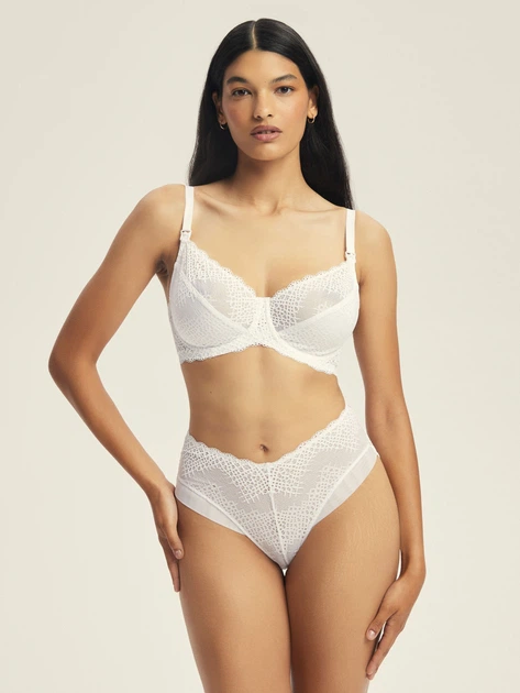 Biustonosz do karmienia Esotiq Caris 43657-00X 80F Biały (5903972639009) - obraz 3