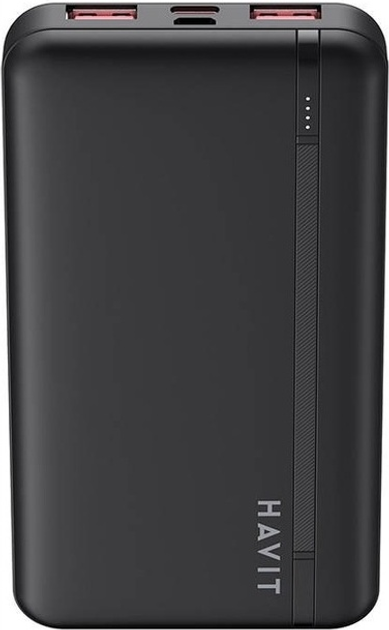 УМБ Havit PB90 10000mAh 22.5W Black (6950676216561) - зображення 3