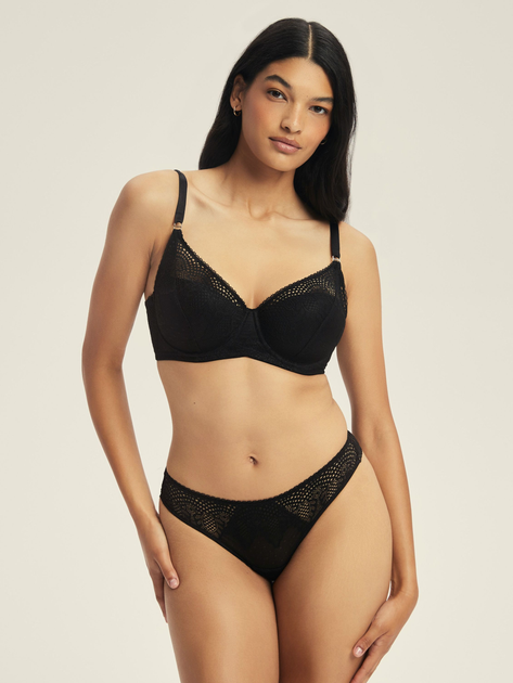 Biustonosz damski usztywniany Esotiq Marvela 43608-99X 70H Czarny (5903972636572) - obraz 3