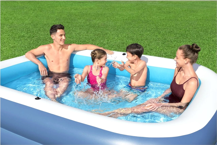Nadmuchiwany basen Bestway Family z daszkiem 254 x 178 x 140 cm (6941607352199) (955555910716024) - Outlet - obraz 3