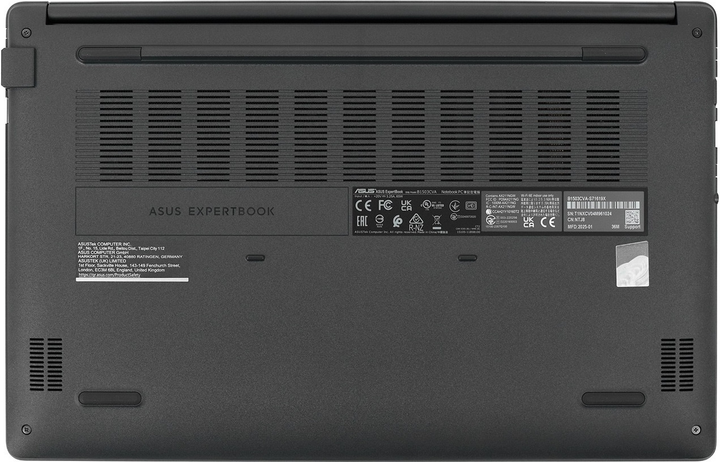 Laptop ASUS ExpertBook B1 B1503CVA-S72272X (90NX0801-M02FE0) Gentle Grey (T3NXCV10A41312B) - Outlet - obraz 10