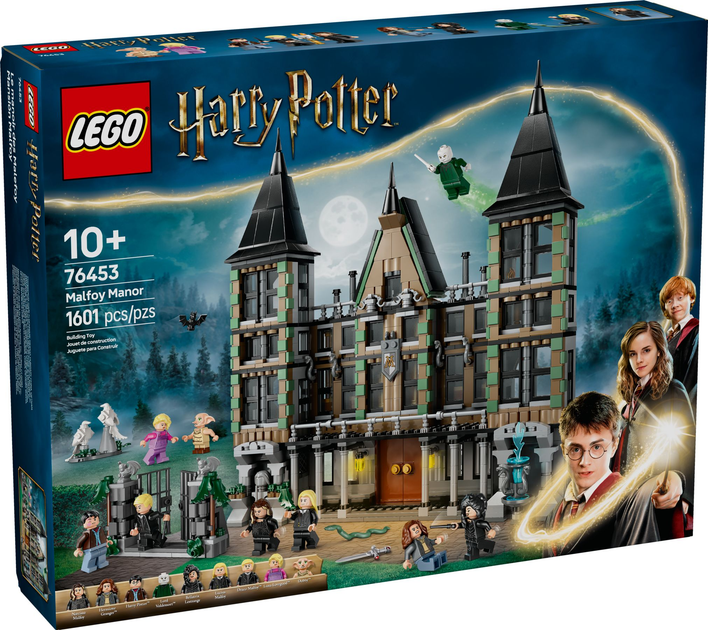 Конструктор LEGO Harry Potter Маєток родини Мелфой 1601 елемент (76453) (955555912601281) - Уцінка - зображення 1