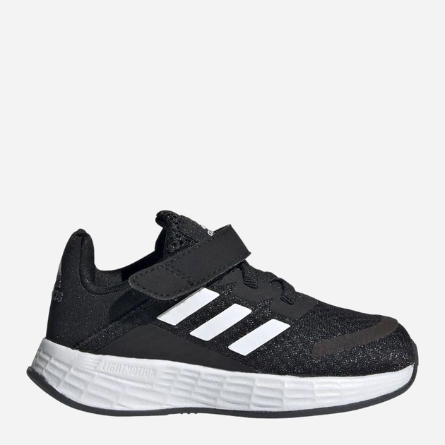 Buty sportowe chłopięce na rzepy adidas Duramo Sl I GW2237 25.5 Czarne (4064049347584) (955555906055726) - Outlet - obraz 1