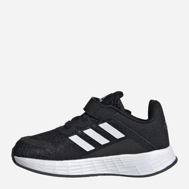 Buty sportowe chłopięce na rzepy adidas Duramo Sl I GW2237 25.5 Czarne (4064049347584) (955555906055726) - Outlet - obraz 3