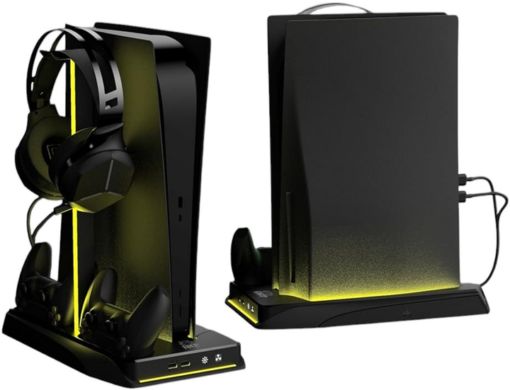 Wielofunkcyjna podstawka IMP Tech DLX & LED Multifunctional Charging Tower PS5 (5060176365575) (955555911830832) - Outlet - obraz 5