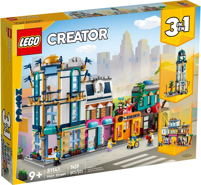 Конструктор LEGO Центральна вулиця 1459 деталей (31141) (955555911096483) - Уцінка - зображення 1