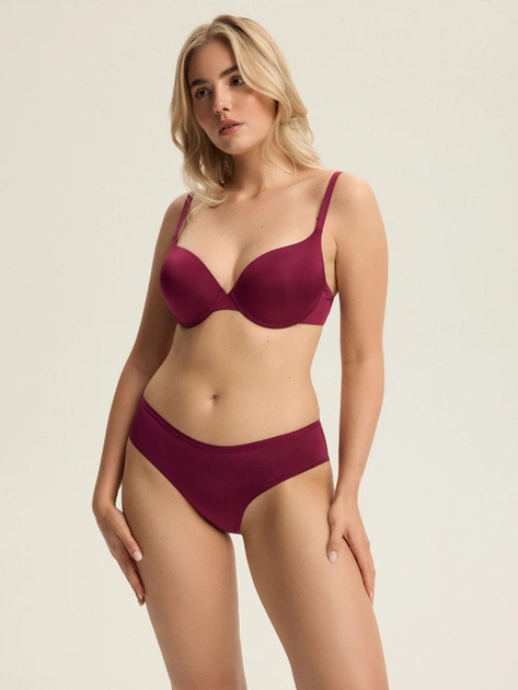 Бюстгальтер Push-up з кісточками Esotiq Conway 43895-49X 70C Бордовий (5903972676004) - зображення 3