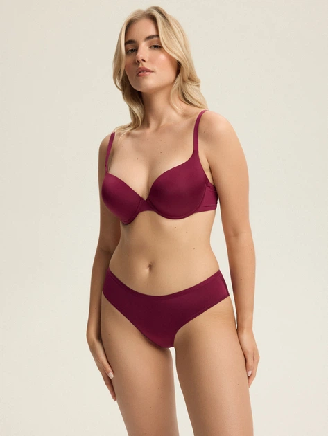 Бюстгальтер Push-up з кісточками Esotiq Conway 43895-49X 70B Бордовий (5903972675946) - зображення 5