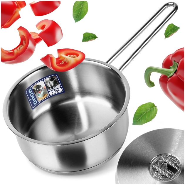 Rondel Orion Anett stalowy 16 cm 1.25 l (8592381102814) - obraz 4