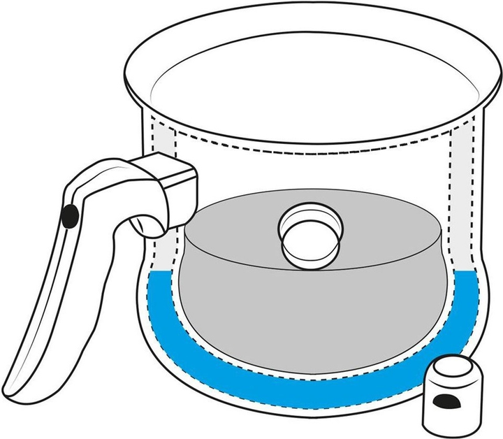 Garnek do mleka Orion stalowy 2.5 l (8592381122652) - obraz 4