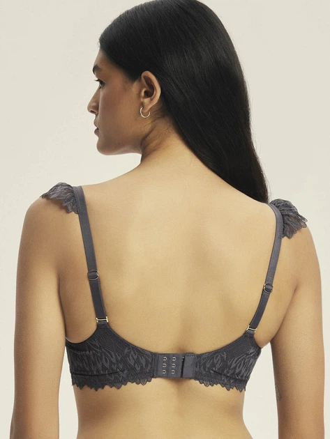 Бюстгальтер Push-up з кісточками Esotiq Ofiel 44215-90X 70F Сірий (5903972665886) - зображення 2