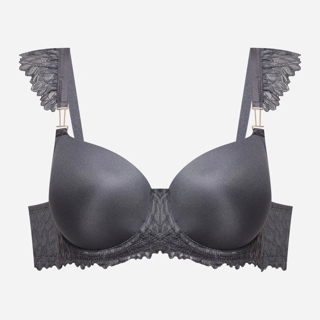 Бюстгальтер Push-up з кісточками Esotiq Ofiel 44215-90X 80D Сірий (5903972665770) - зображення 7