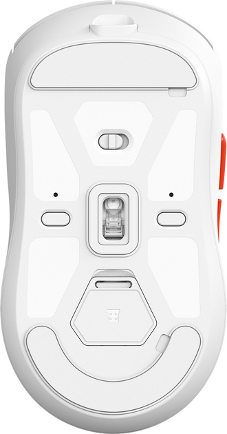 Mysz Marvo Marvo Niro 60 G964W Wireless/Bluetooth/USB White (G964W WH) - obraz 6