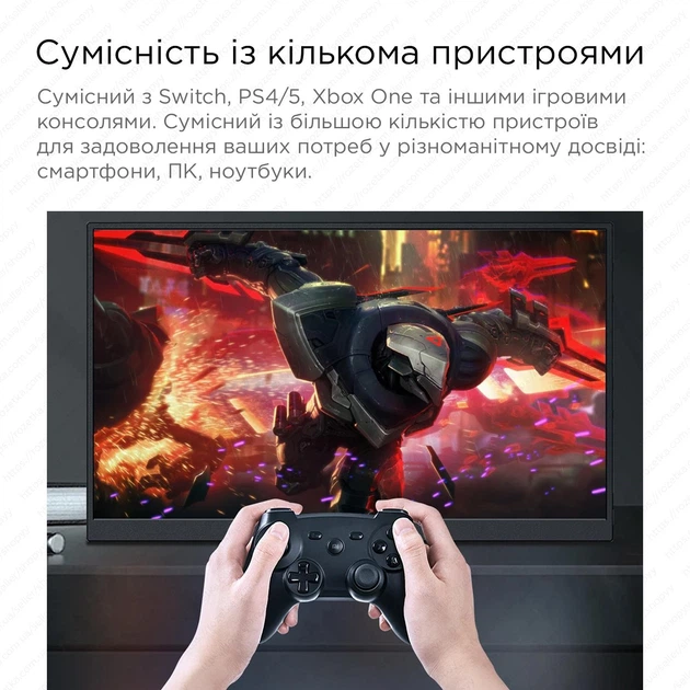 Монитор портативный с сенсорным экраном HGFRTEE 16" 16:10 96%sRGB 350Cd/m² - Фото 9 Монитор портативный с сенсорным экраном HGFRTEE 16" 16:10 96%sRGB 350Cd/m² - изображение 9