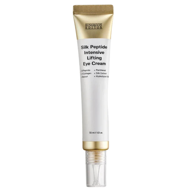 Интенсивный лифтинг-крем для кожи вокруг глаз Sungboon Editor Silk Peptide Intensive Eye Cream 30 мл - изображение 5