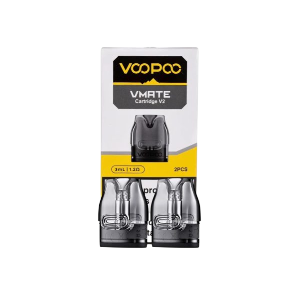 Картридж Voopoo Vmate V2 Сетка 1.2 Ом Вупу Вмэйт В 2 боковая заправка 3 мл пластик - Фото 6 Картридж Voopoo Vmate V2 Сетка 1.2 Ом Вупу Вмэйт В 2 боковая заправка 3 мл пластик - изображение 6