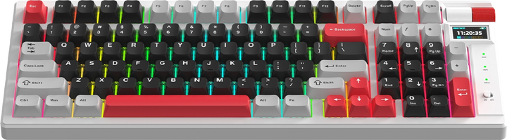 Клавіатура бездротова Marvo KG991W Monka Storm USB/Wireless Black (6932391932148) - зображення 3